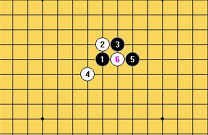 五子棋开局6步必胜下法图片及口诀