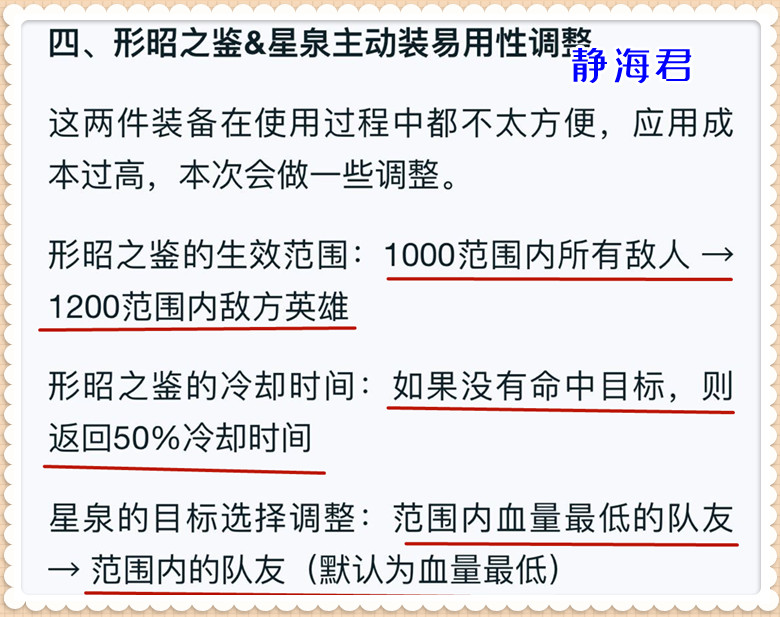 王者荣耀:6件辅助装全部重做,射手生存环境调整,绝育路成历史