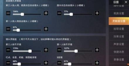 2022和平精英最稳的灵敏度推荐 和平精英最稳的灵敏度怎么调