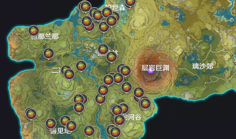 原神香辛果分布 香辛果在哪采集