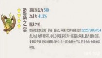 原神盈满之实适合谁 盈满之实图纸怎么获得