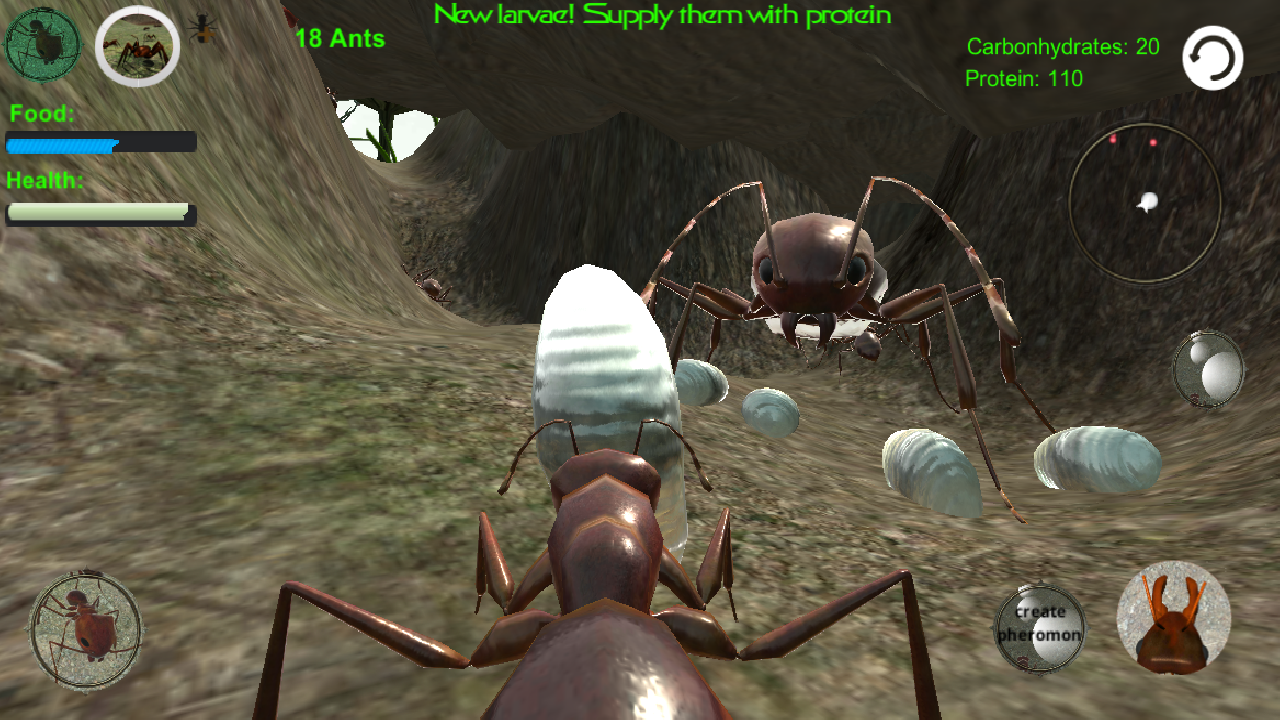 蚂蚁模拟3D