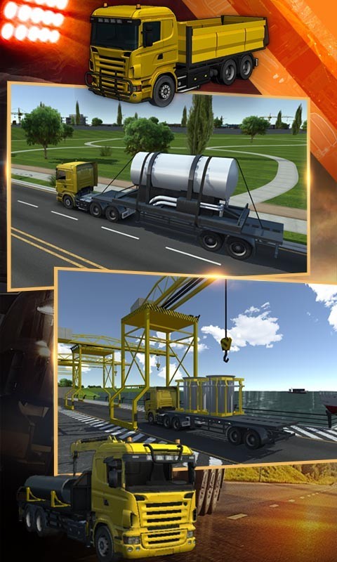 模拟驾驶卡车运货3D