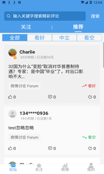 中经商情