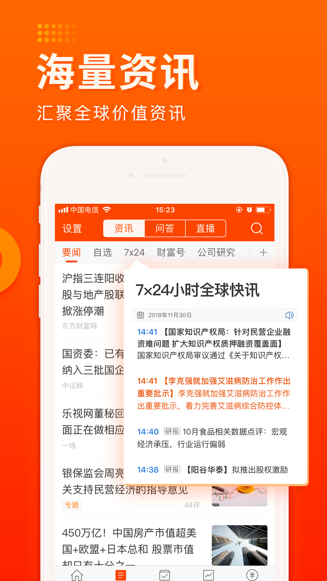 财经股票头条