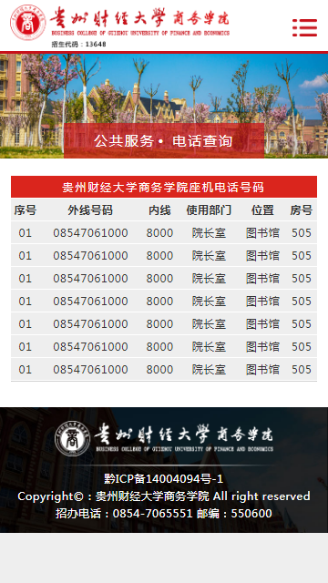 贵州财经大学商务学院