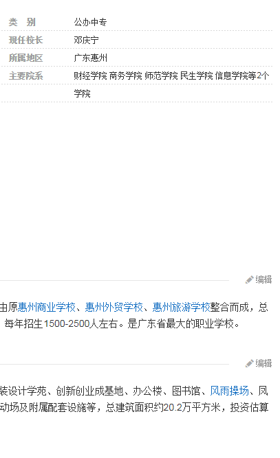 惠州商贸旅游高级职业技术学校