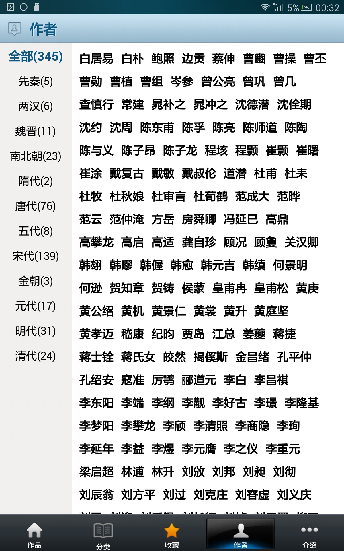 古诗词