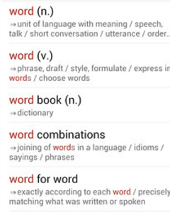 英英词典