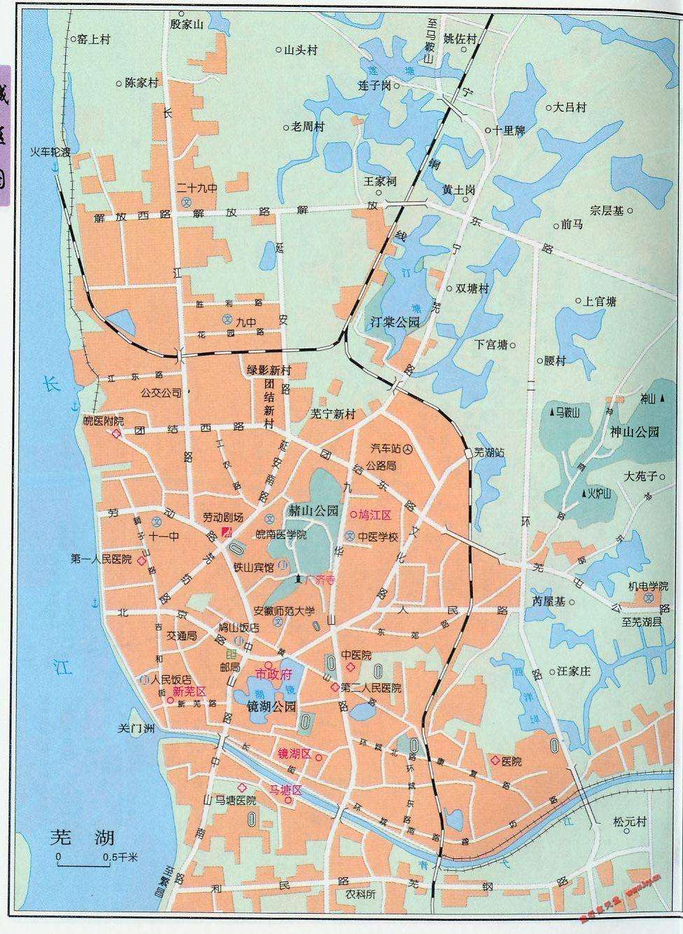白山市地图