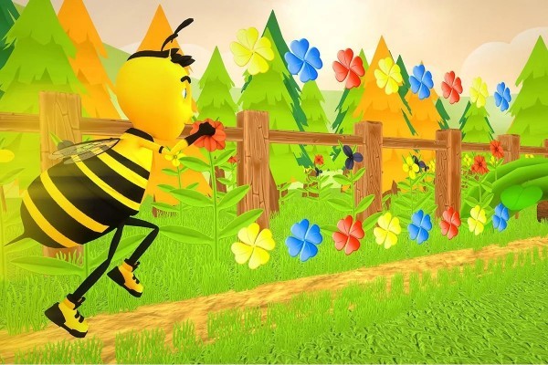飞行蜜蜂跑酷