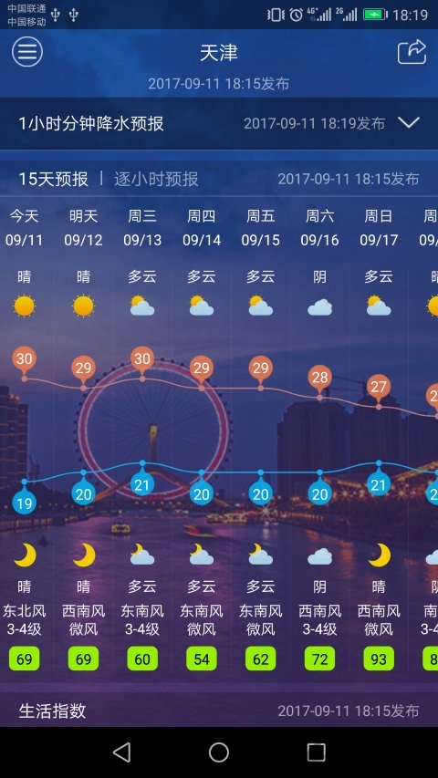 天津天气