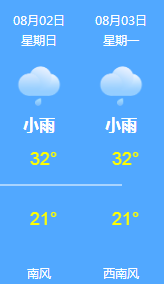 四平天气预报