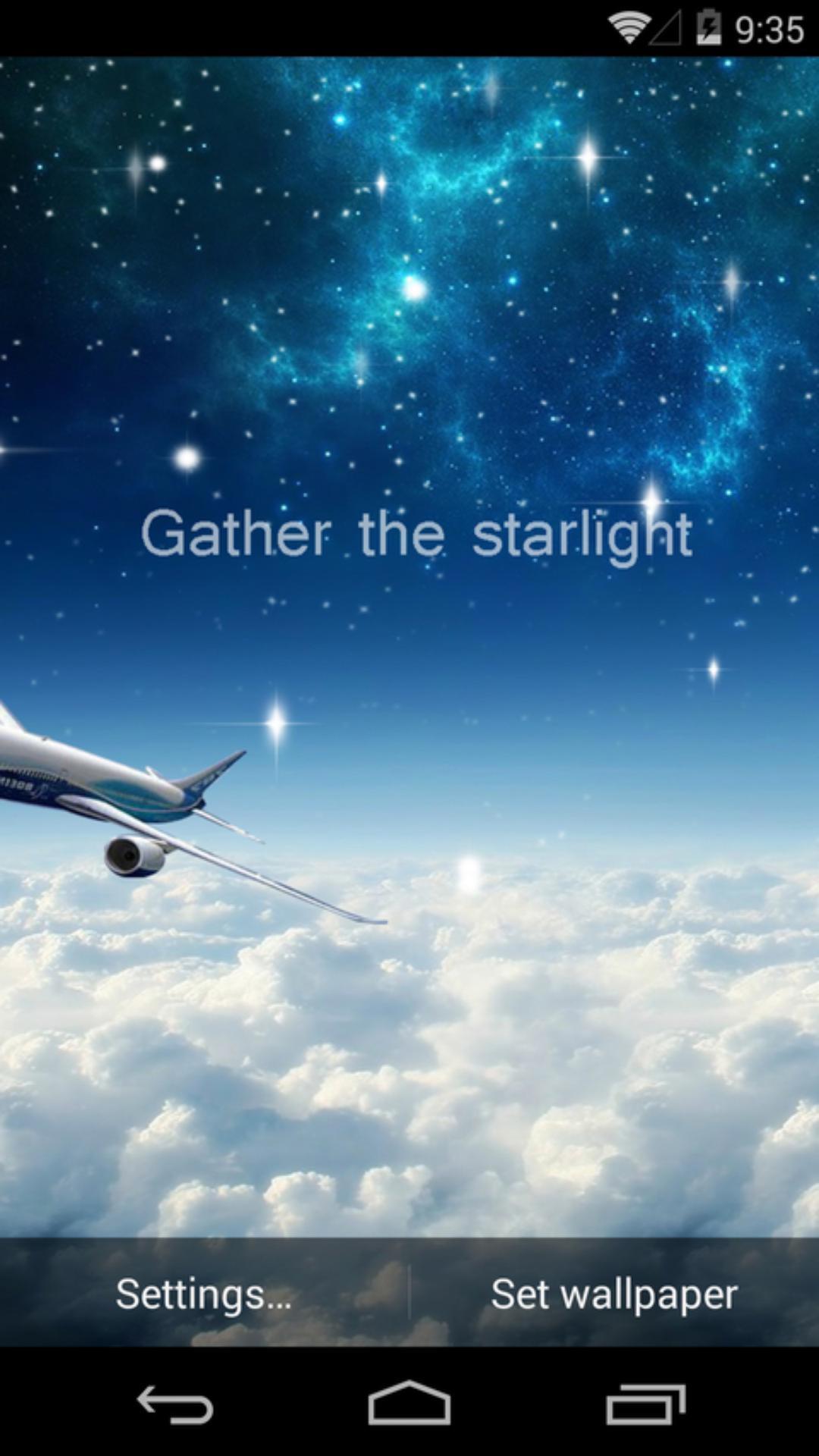 梦幻星空梦象动态壁纸