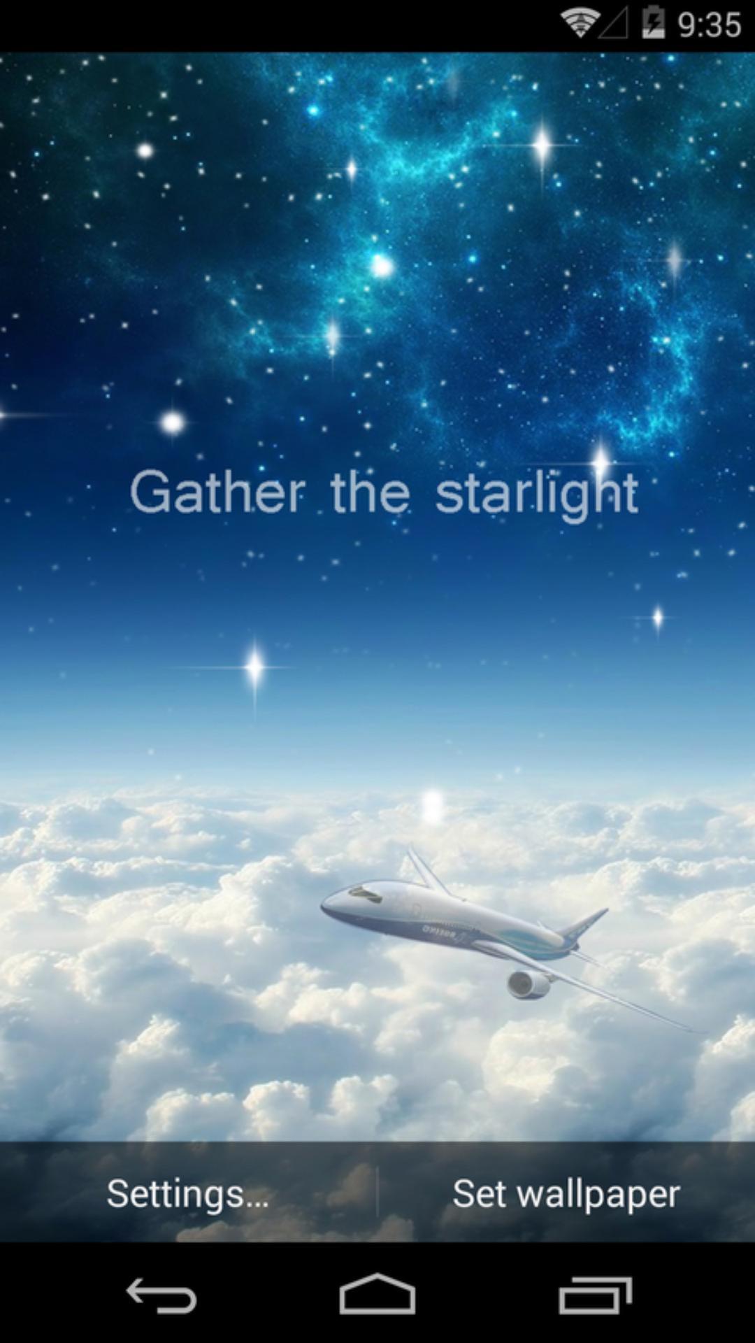 梦幻星空梦象动态壁纸
