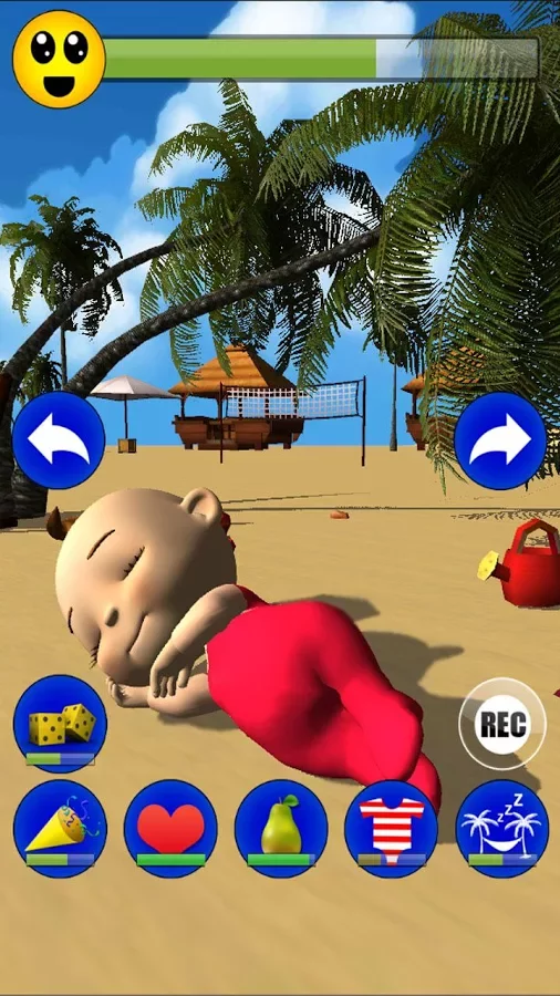 我的宝贝：Babsy在海滩3D