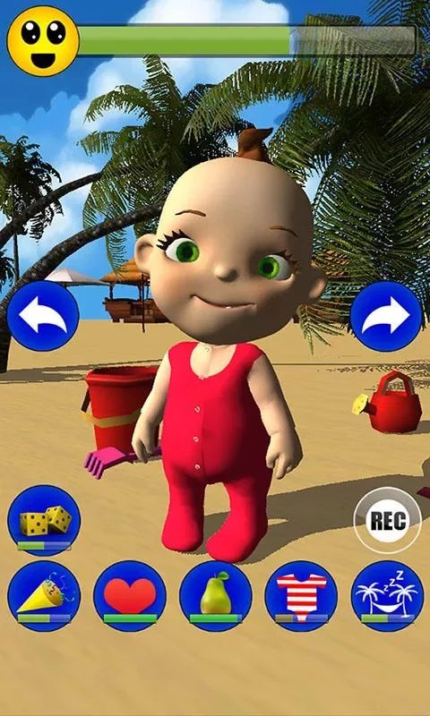 我的宝贝：Babsy在海滩3D