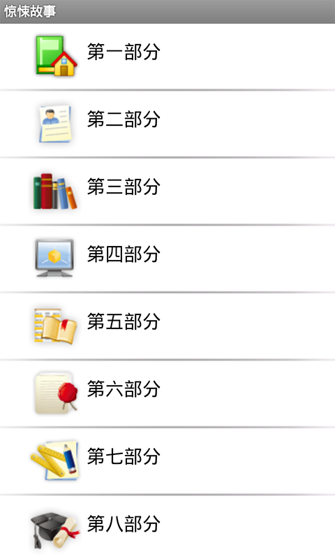 惊悚故事