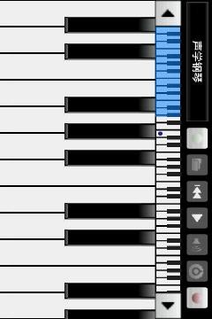 全键盘模拟钢琴