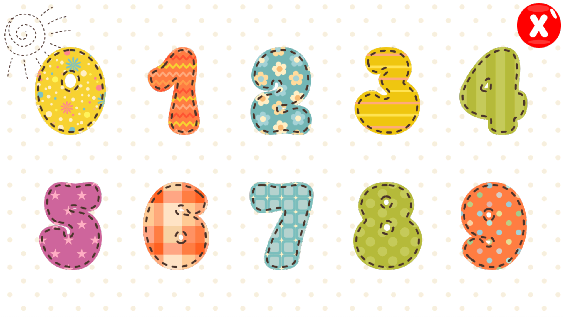 宝宝识数字